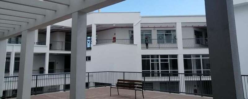 Interior del Centro Cívico de Jinámar/TA.